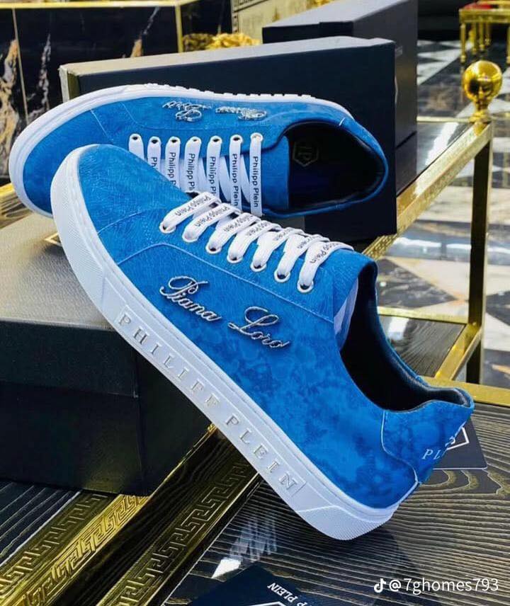 Philipp Plein "Loro Piana" Leather Sneaker