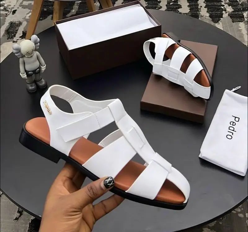 Pedro Classic White Comfort Sandals