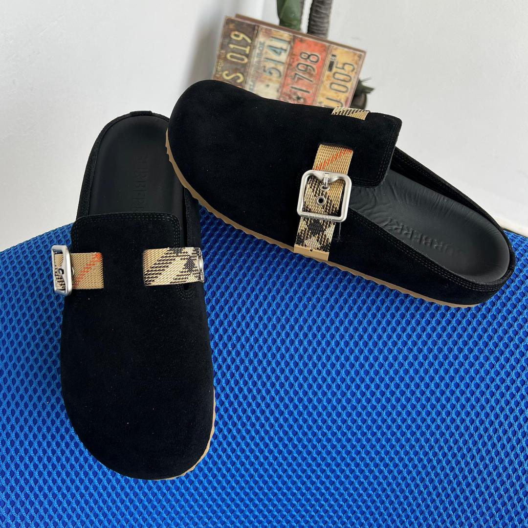 Quality Burberry half shoe