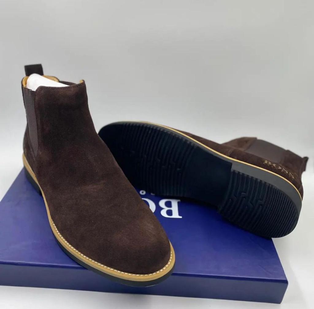 Billionaire Boss Renato Suede Ankle Boots