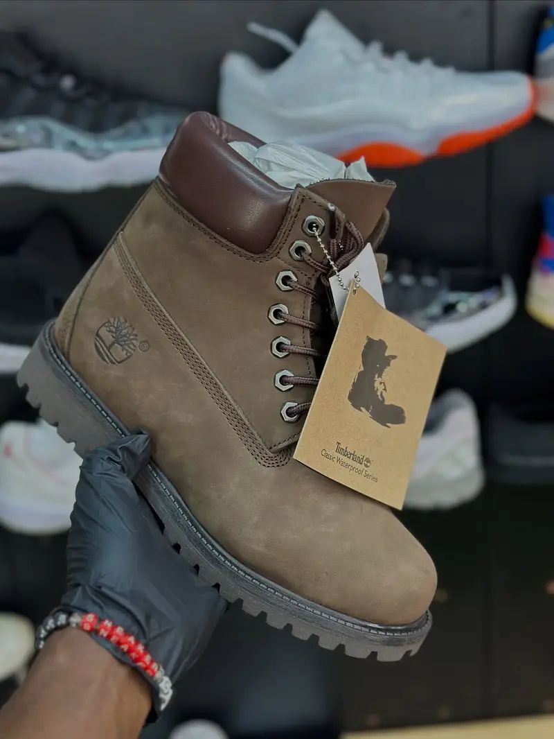 Padded Collar Combat Boots