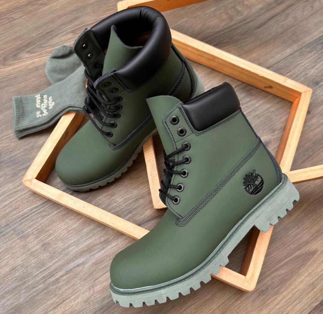 Timberland 6-Inch Premium Waterproof Boot (in Dark Green)